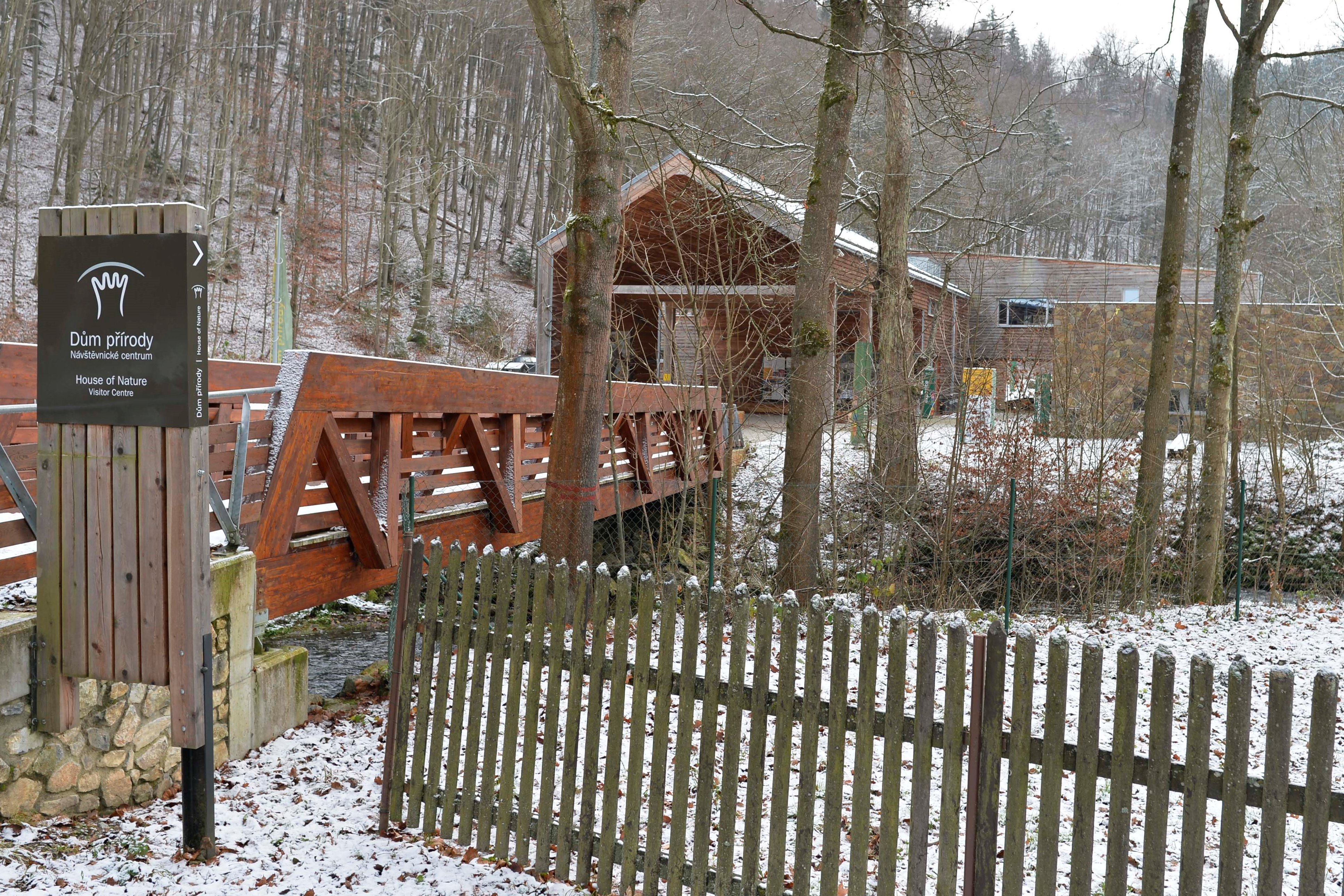 Dům přírody Moravského krasu (foto Olga Suldovská, 30. 11. 2023)