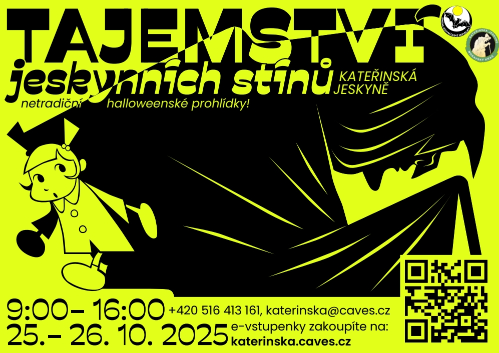 Tajemství jeskynních stínů v Kateřinské jeskyni 25.-26. 10. 2025