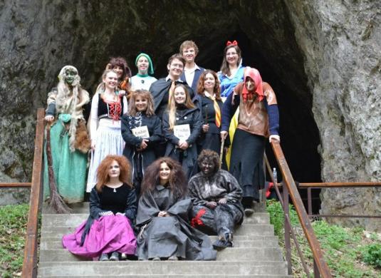 Slet čarodějnic v Kateřinské jeskyni