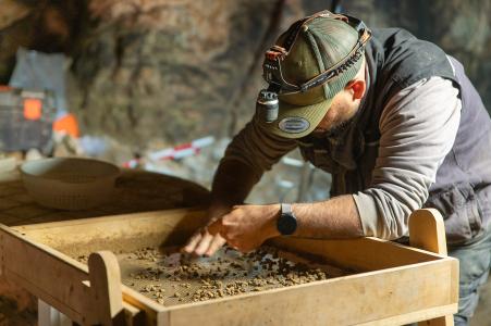 Archeologický výzkum v Kateřinské jeskyni 2024